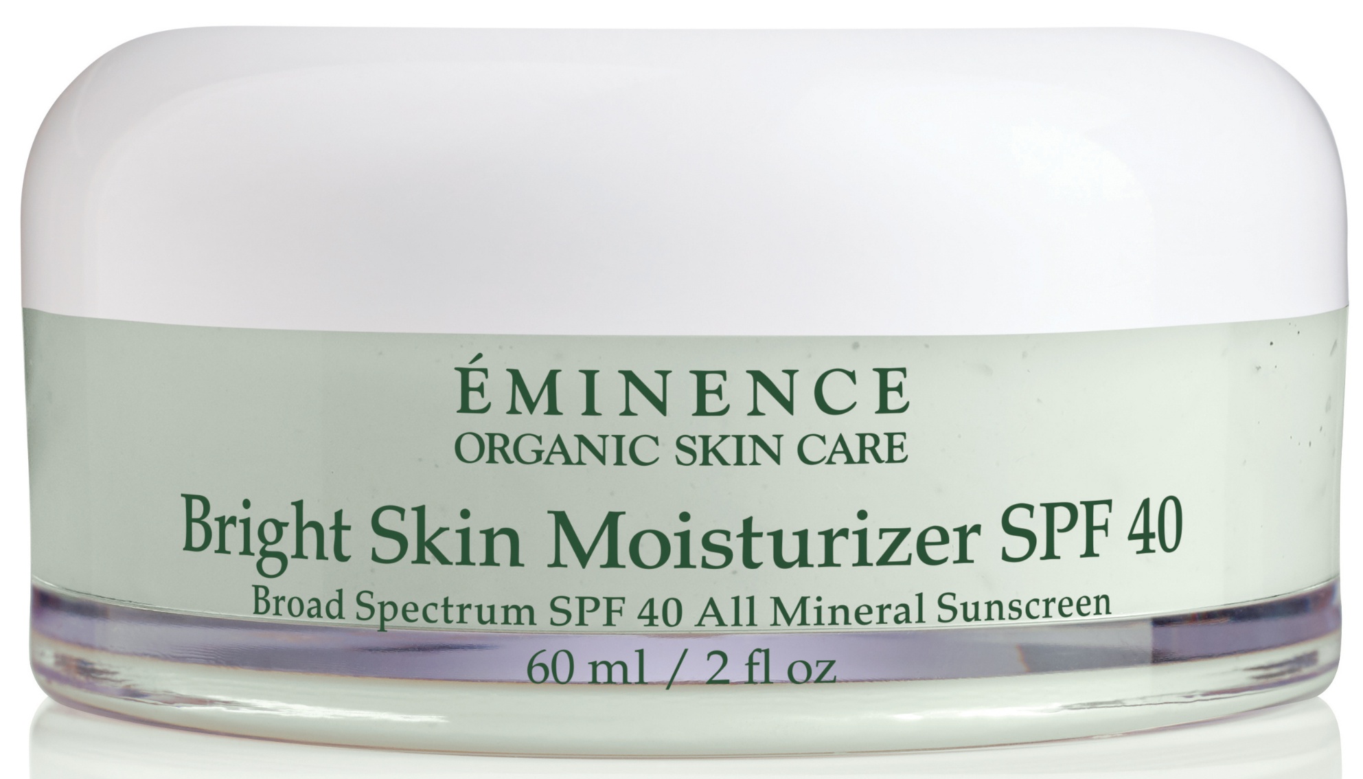 Eminence Organic Bright Skin Moisturiser SPF 40