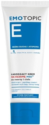 Emotopic Soothing Cream For Eczema Med+ For Face And Body