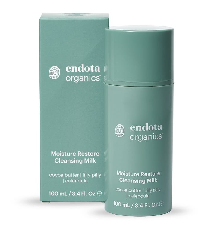 Endota Organics Moisture Restore Cleansing Milk