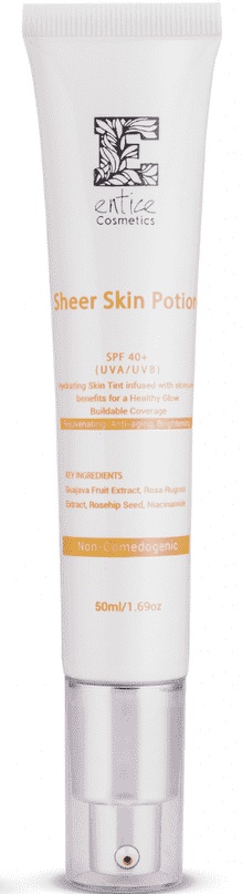 Entice Cosmetics Sheer Skin Potion - Hydrating Skin Tint