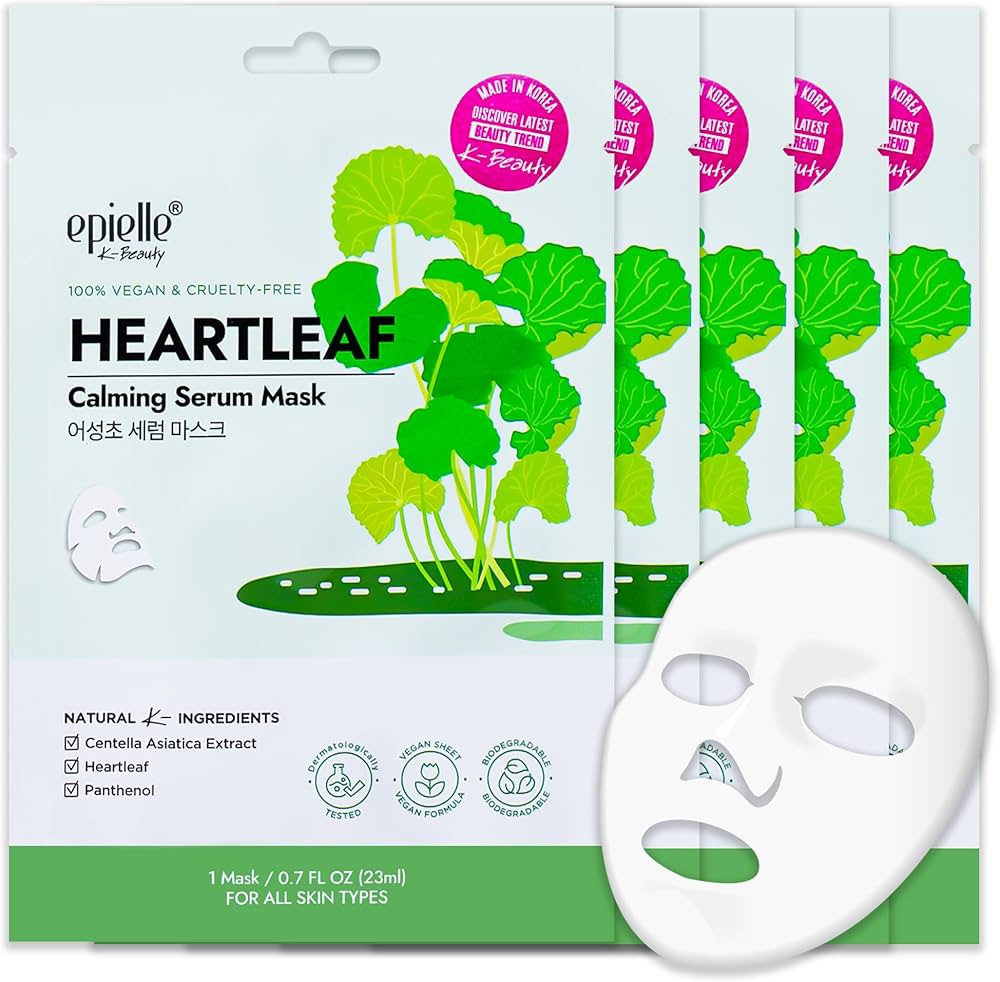 Epielle Heartleaf Calming Serum Sheet Mask