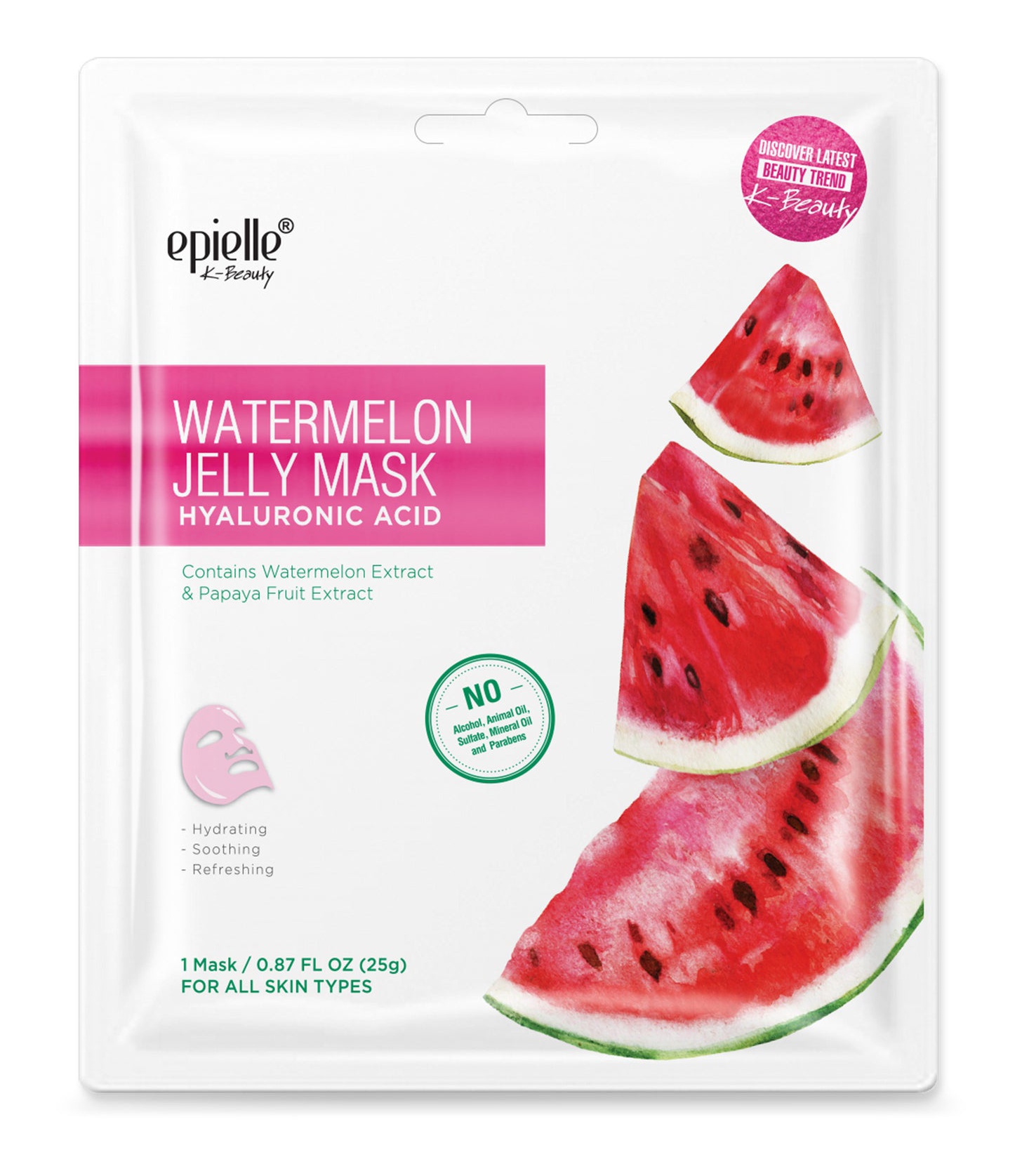 Epielle Watermelon Jelly Mask With Hyaluronic Acid