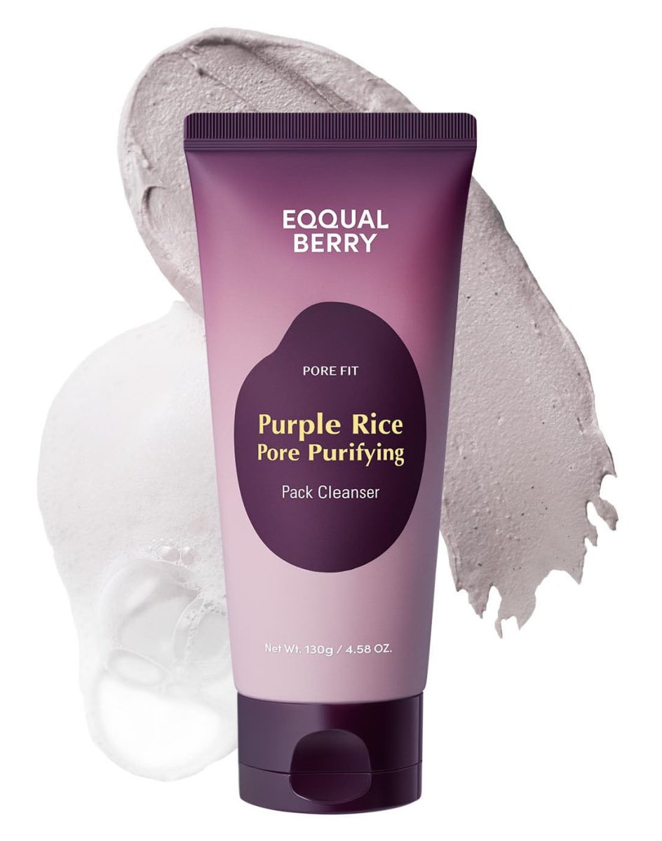 Eqqualberry Purple Rice Pore Purifying Pack Cleanser