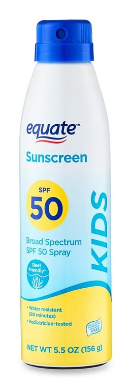 Equate Kids Sunscreen Spray, SPF 50
