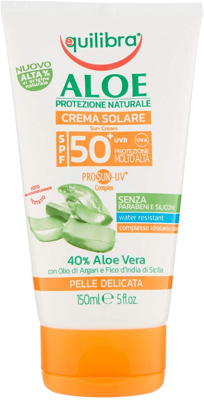 Equilibra Aloe Sun Cream SPF 50