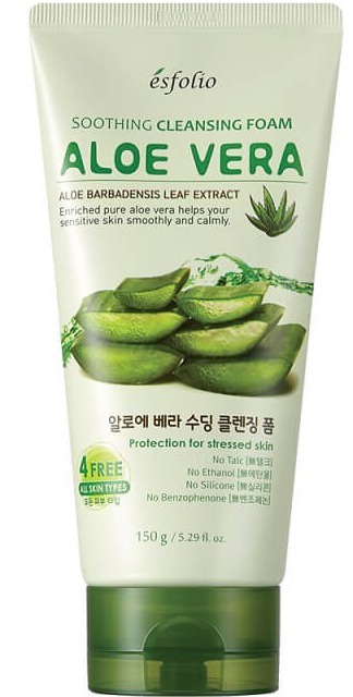 Esfolio Aloe Vera Soothing Cleansing Foam