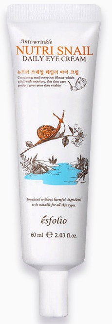 Esfolio Anti-Wrinkle Nutri Snail Daily Eye Cream