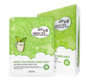 Esfolio Green Tea Essence Mask Sheet