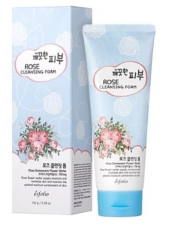 Esfolio Rose Cleansing Foam