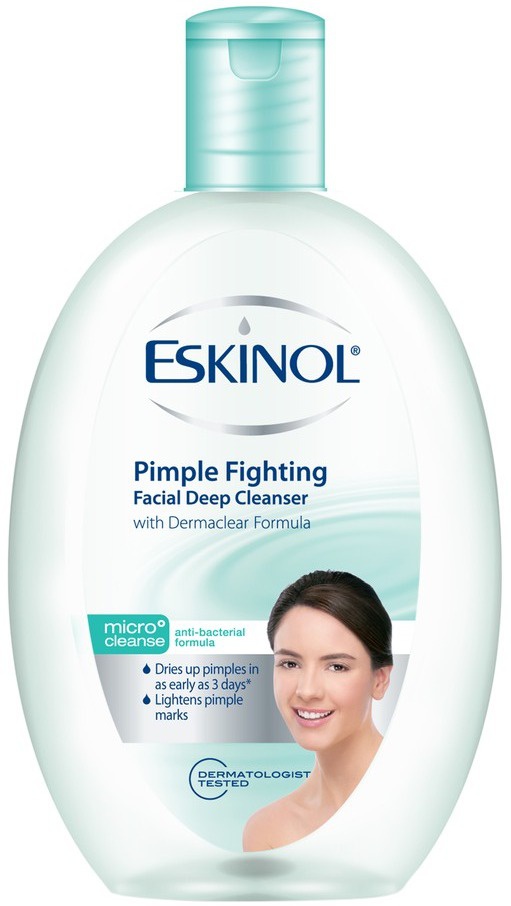 Eskinol Pimple Fighting Facial Deep Cleanser With Dermaclear Formula