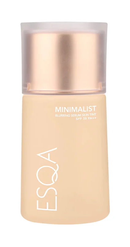 Esqa Minimalist Blurring Serum Skin Tint SPF 35 Pa++ Custard