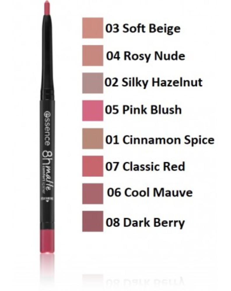 Essence 8h Matte Comfort Lipliner