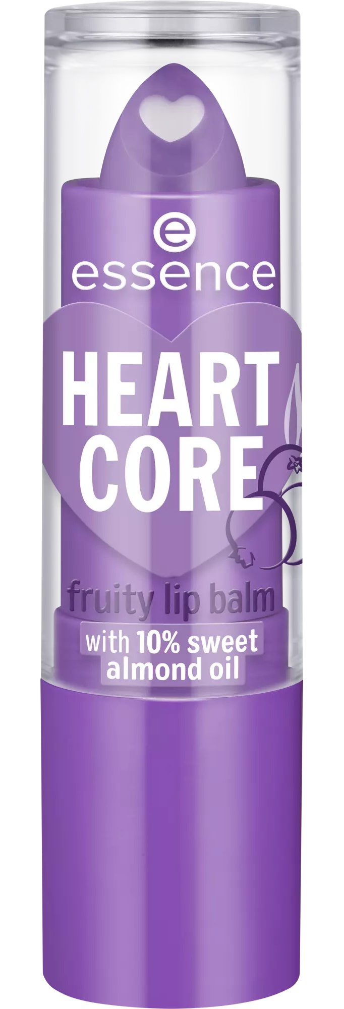 Essence Heart Core Fruity Lip Balm 06 Amazing Acai