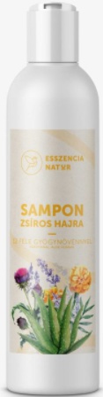 Esszencia Natúr Gyógynövényes Sampon Zsíros Hajra