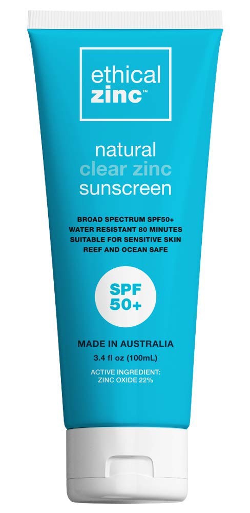 Ethical Zinc Ethical Zinc SPF50+ Natural Clear Zinc Sunscreen