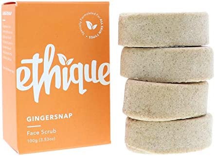 Ethique Gingersnap Gentle Solid Face Scrub