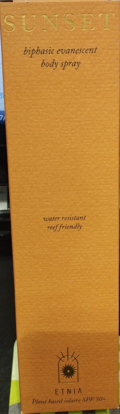 Etnia Biphasic Evanescence Body Spray