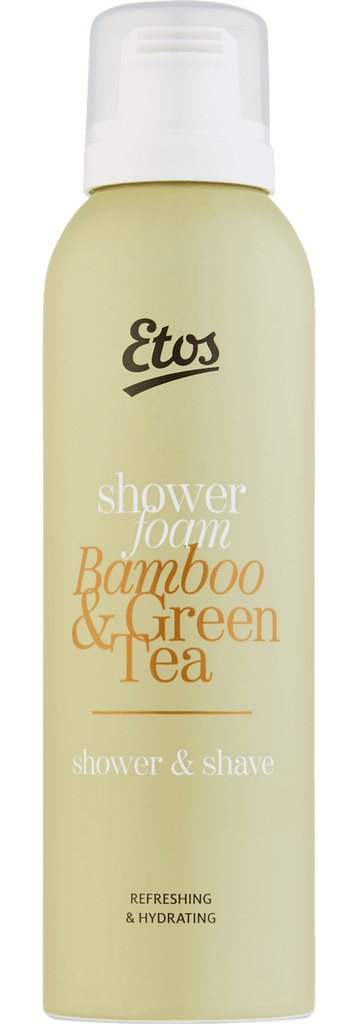 Etos Green Tea & Bamboo Shower Foam