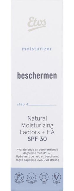 Etos Natural Moisturizing Factors + Ha SPF 30