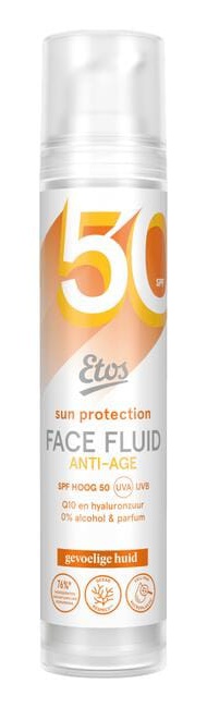 Etos Sun Protection Face Fluid SPF 50 Gevoelige Huid