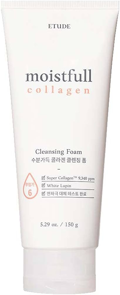 Etude House Moistfull Collagen Cleansing Foam
