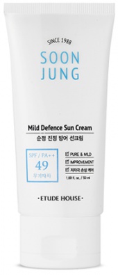 Etude House Soon Jung Mild Defence Sun Cream Spf 49 Pa++