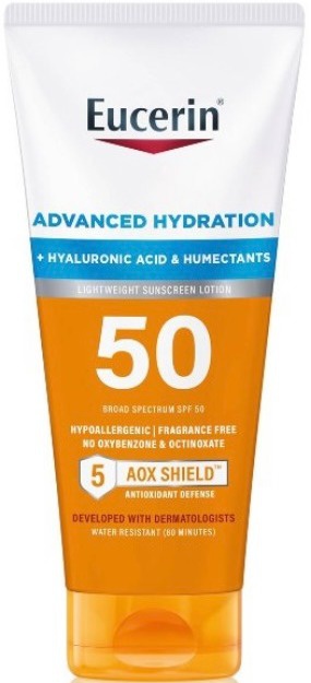 Eucerin Advanced Hydration Sunscreen Lotion