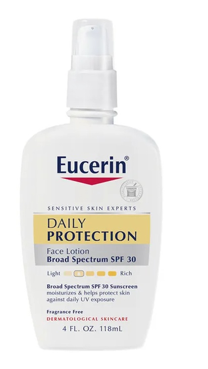 Eucerine Eucerin Daily Protection Moisturizing Sunscreen Face Lotion SPF 30ezez