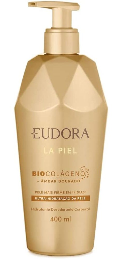 Eudora Hidratante Desodorante Corporal La Piel Ultra-hidratação Da Pele Âmbar Dourado