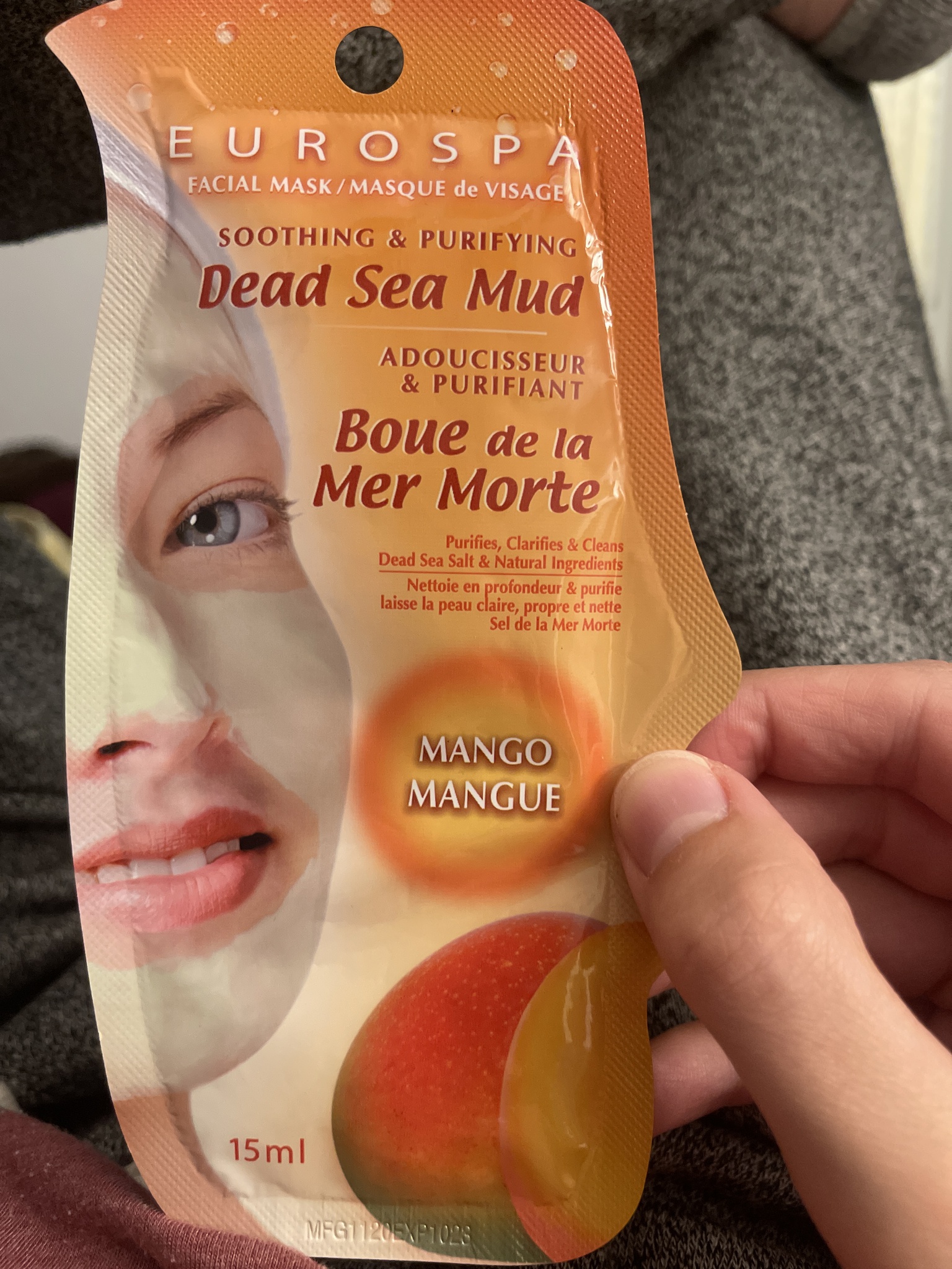 EuroSpa Soothing And Purifying Dead Sea Mud Facial Mask