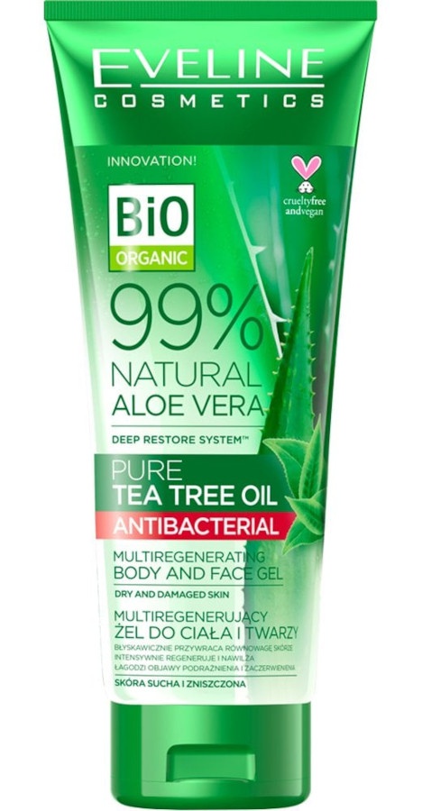Eveline 99% Natural Aloe Vera And Pure Tea Tree Oil