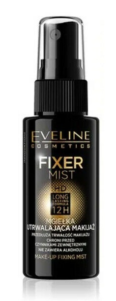 Eveline Cosmetics Make-Up Fixing Mist HD Long Lasting Formula 12H