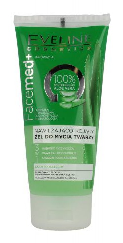 Eveline Facemed+ Nawilżająco-Kojący Żel Do Mycia Twarzy 3W1