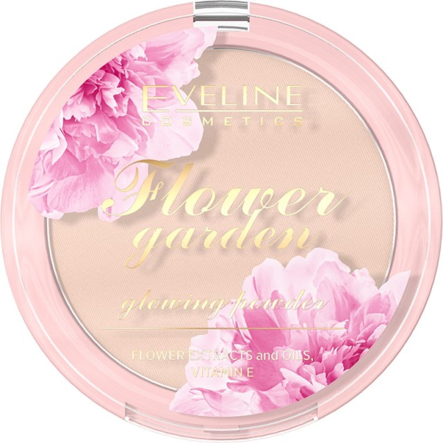Eveline Flower Garden Glowing Compact Powder