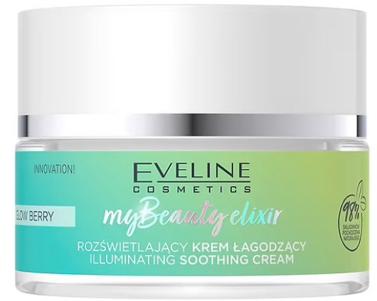 Eveline My Beauty Elixir Glow Berry Illuminating Soothing Cream
