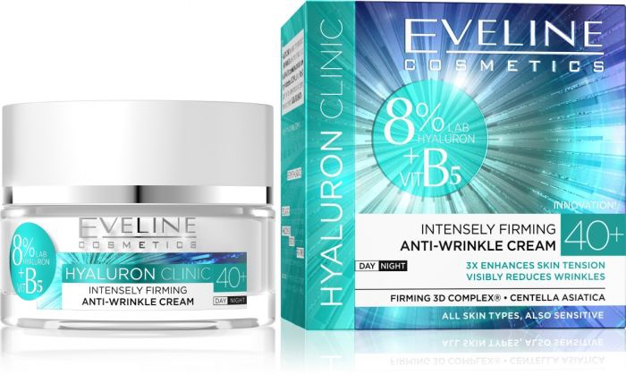 Eveline New Hyaluron 50+ Lifting Anti Wrinkles Cream - Hyaluron Clinic B5