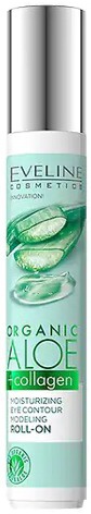 Eveline Organic Aloe + Collagen Moisturizing Eye Contour Modeling Roll-On