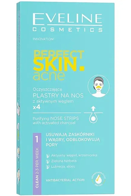 Eveline Perfect Skin Acne Purifying Nose Strips
