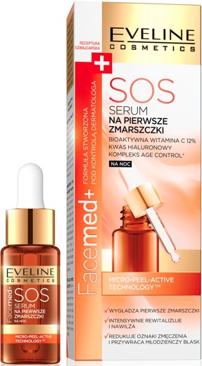 Eveline SOS Anti-First-Falten Nachtserum