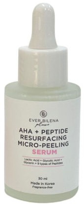 Ever Bilena AHA + Peptide Resurfacing Micro-peeling Serum