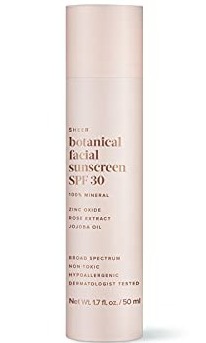 Ever Eden Sheer Botanical Sunscreen Spf 30