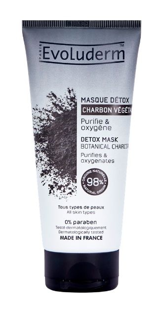 Evoluderm Detox Mask Botanical Charcoal