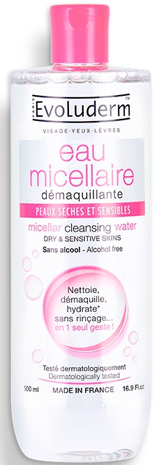 Evoluderm Micellar Water Sensitive Skin
