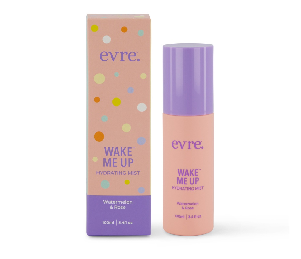 Evre Skincare Wake Me Up Watermelon & Rose Hydration Face Mist