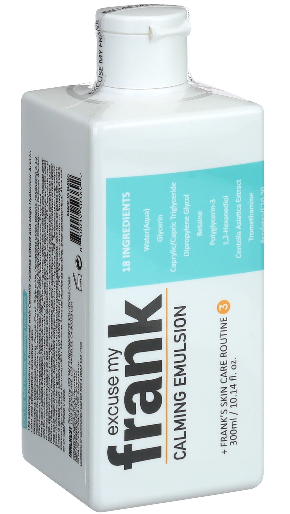 Excuse My Frank Calming Emulsion