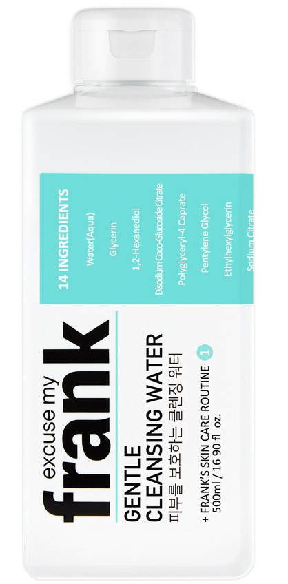 Excuse My Frank Gentle Cleansing Water