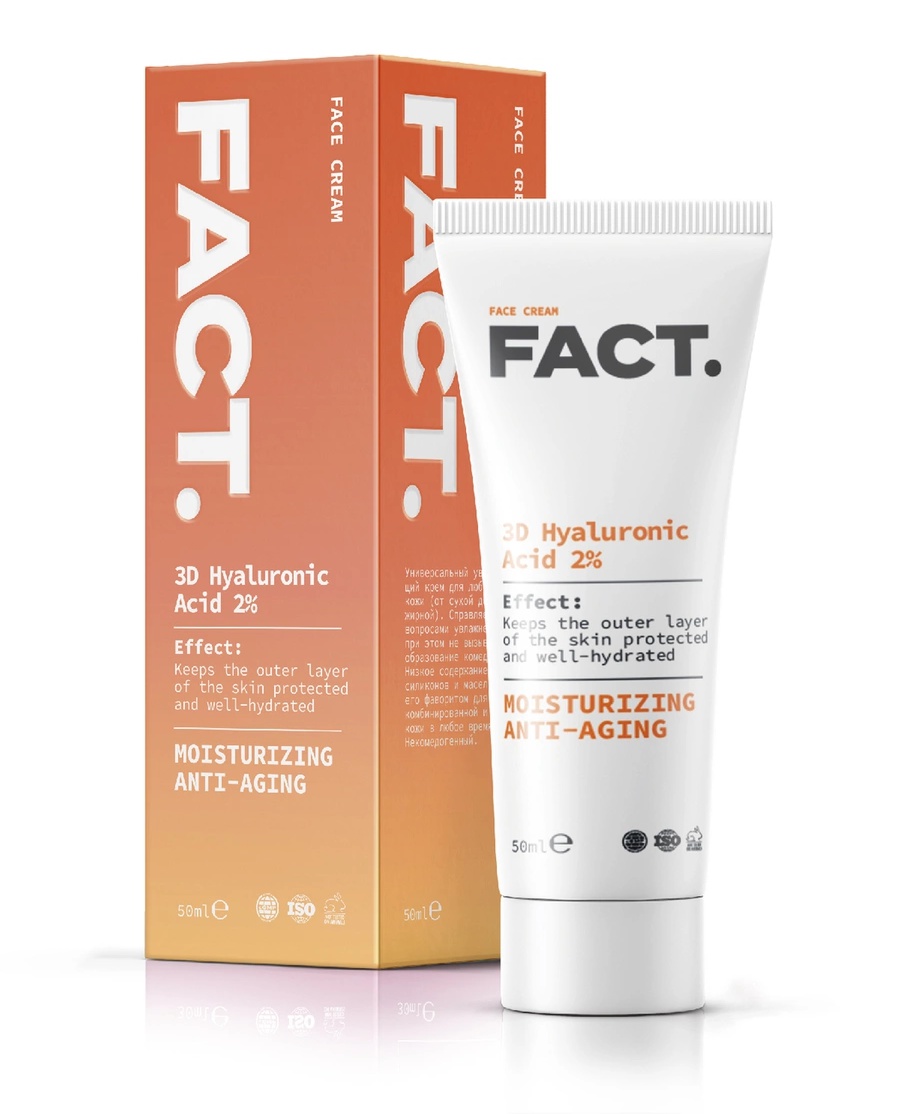 FACT Cream With 3D Hyaluronic Acid 2%