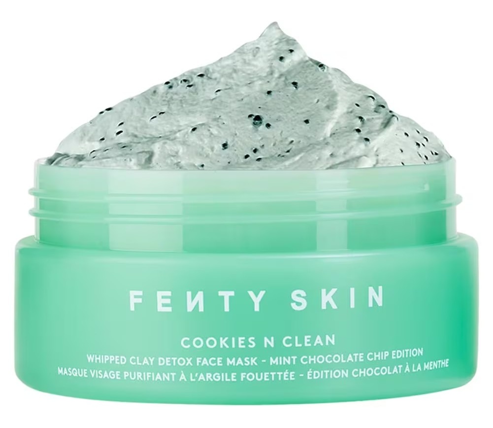 FENTY SKIN Cookies N Clean Whipped Clay Detox Face Mask: Mint Chocolate Chip Edition