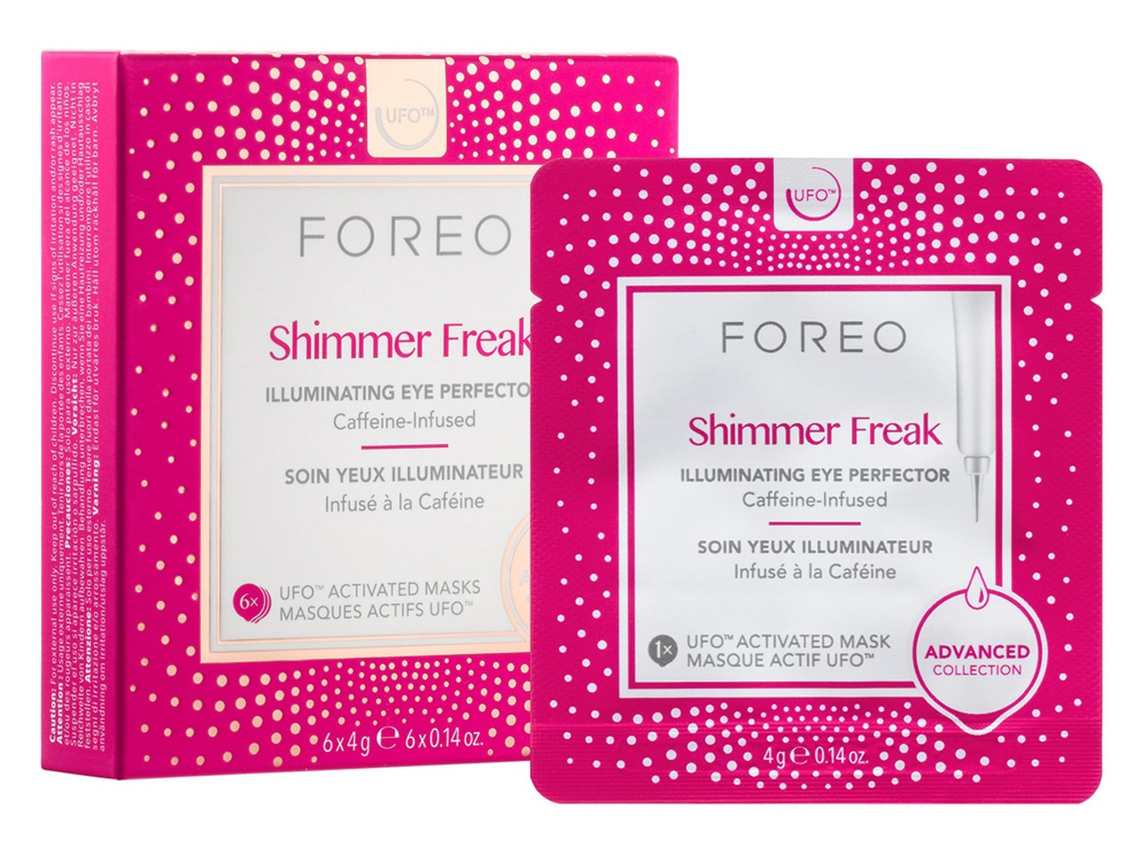 FOREO Ufo Activated Masks - Shimmer Freak