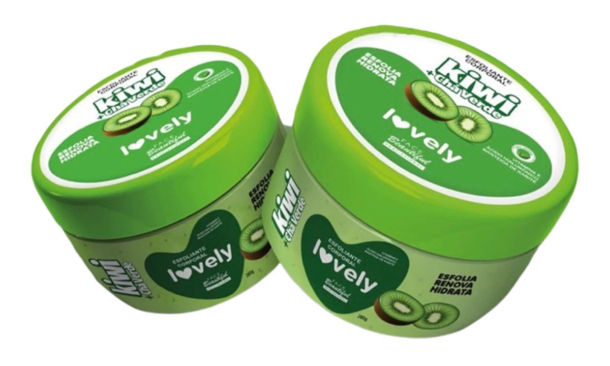 Face Beautiful Esfoliante Corporal Kiwi E Chá Verde